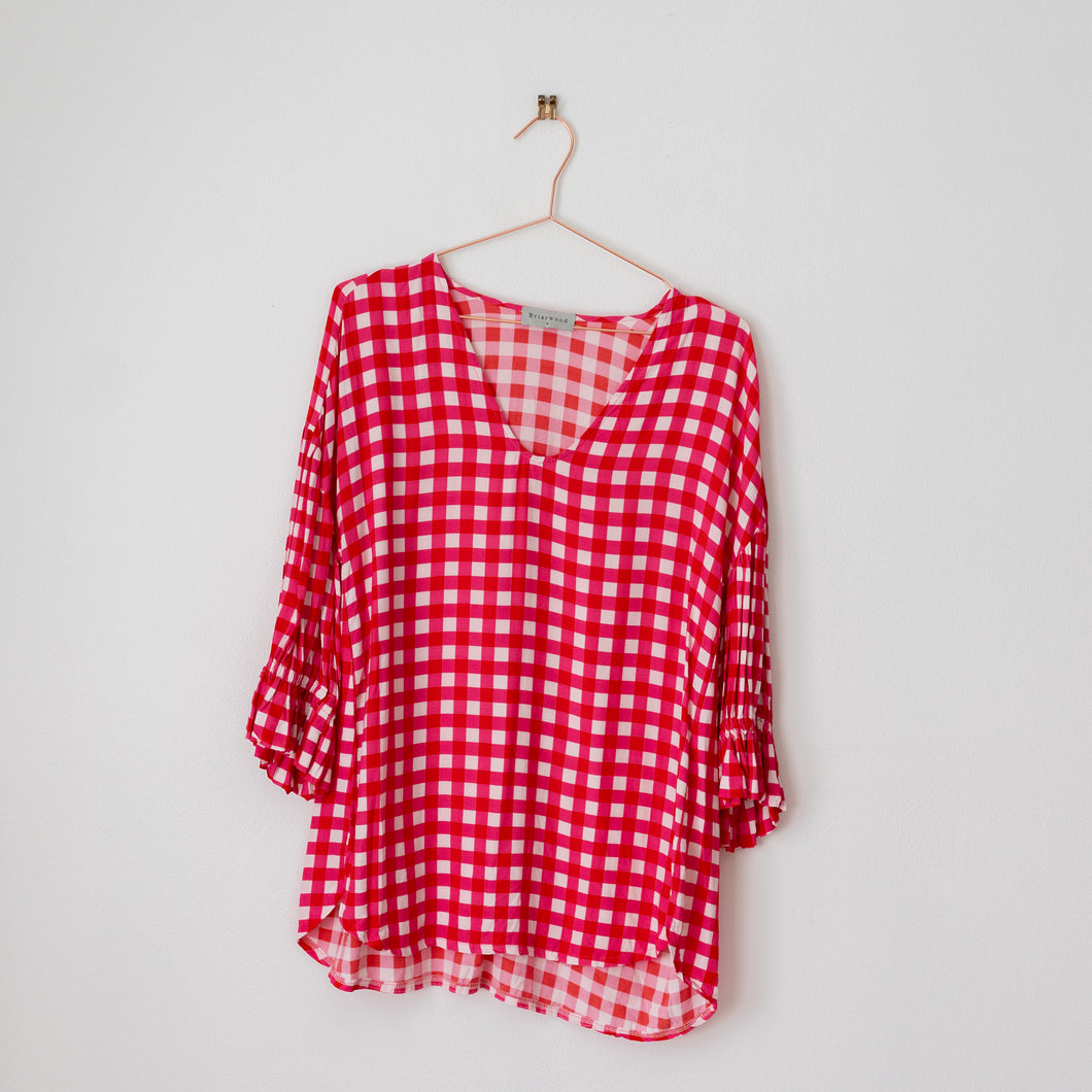 Briarwood Gingham Top (10-14)