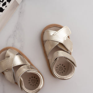 Pretty Brave Leather Sandals (12-18M)
