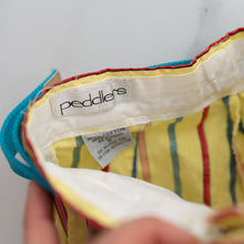 Load image into Gallery viewer, Retro Striped Yellow Shorts (7-8Y)
