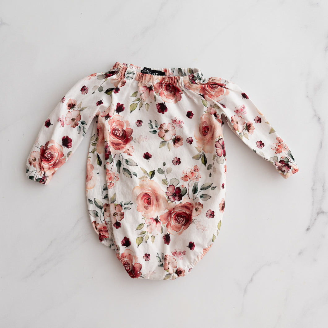 Classic Floral Romper (1Y)