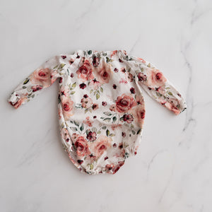 Classic Floral Romper (1Y)