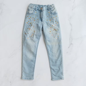 Monnalisa Embellished Jeans (6Y)