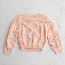 Load image into Gallery viewer, Zara Peach Bobble Knit Jumper (6-8Y)

