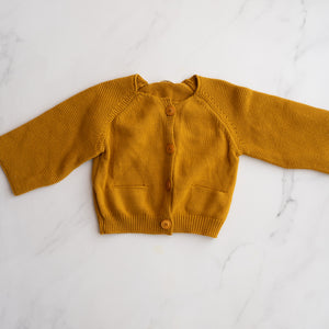 Golden Syrup Cotton Cardigan (5-6Y)