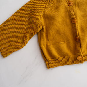 Golden Syrup Cotton Cardigan (5-6Y)