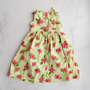 Retro Floral Dress (4-5Y)