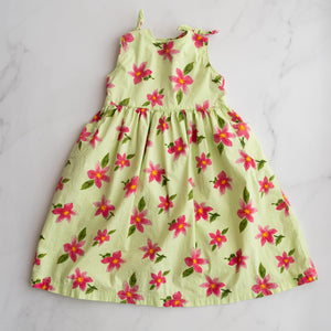 Retro Floral Dress (4-5Y)