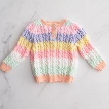Load image into Gallery viewer, Pastel Stripe Knit (6-12M)
