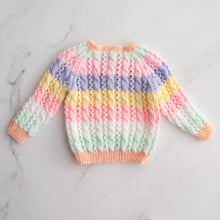 Load image into Gallery viewer, Pastel Stripe Knit (6-12M)
