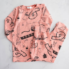 Load image into Gallery viewer, G.Nancy Art Club Winter Pyjamas (7-9Y)
