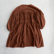Load image into Gallery viewer, Chocolate Pleat Detail Dress (8-10Y)
