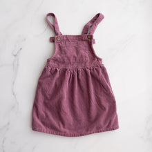 Load image into Gallery viewer, Next Mauve Cord Dress (4-5Y)
