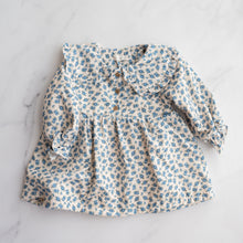 Load image into Gallery viewer, Blue Flower Plush Dress (3Y)

