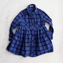 Load image into Gallery viewer, Tartan Flannel Dress (5-6Y)
