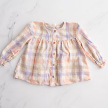 Load image into Gallery viewer, H&amp;M Gingham Blouse (2Y)
