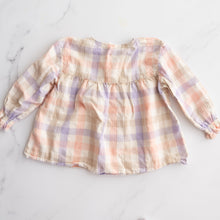 Load image into Gallery viewer, H&amp;M Gingham Blouse (2Y)
