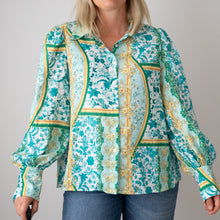 Load image into Gallery viewer, Yours Truly Ornate Floral Blouse (12-16)
