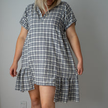 Load image into Gallery viewer, Lonely Check Dress (10-12)
