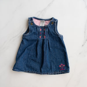 Retro Oshkosh Dress (0-3M)