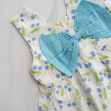 Load image into Gallery viewer, Blueberry Bow Dress (3-4Y)
