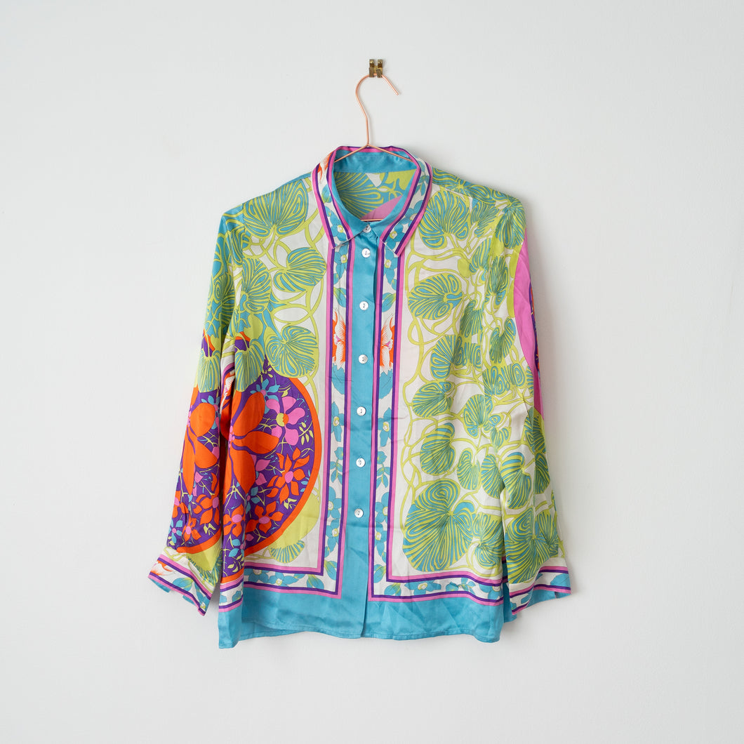 Botanical Classic Silk Shirt (6-10)