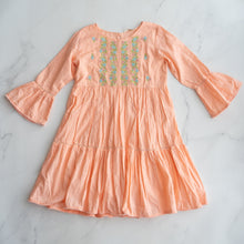 Load image into Gallery viewer, Peachy Floral Dress (9-10Y)
