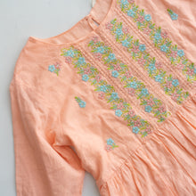 Load image into Gallery viewer, Peachy Floral Dress (9-10Y)
