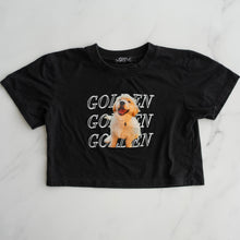 Load image into Gallery viewer, Golden Retriever Crop Tee (5-8Y)
