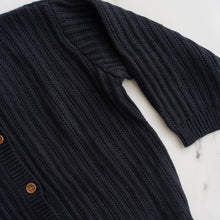 Load image into Gallery viewer, NEW Navy Classic Knit Cardigan (4-6Y)
