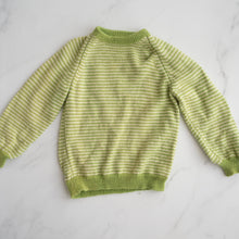 Load image into Gallery viewer, Lime Striped Knit (4-7Y)
