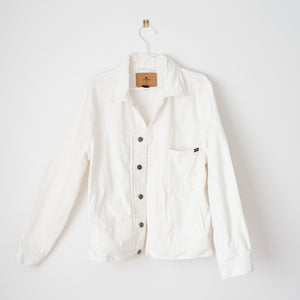 Thrills White Denim Jacket (10-14)