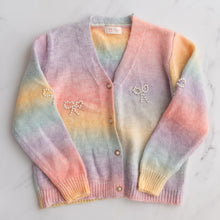 Load image into Gallery viewer, Ombre Pastel Rainbow Cardigan (12-14Y)
