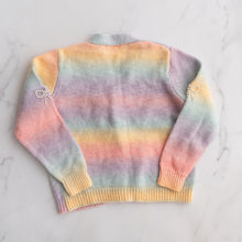 Load image into Gallery viewer, Ombre Pastel Rainbow Cardigan (12-14Y)
