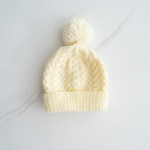 Pom Pom Beanie (0-6m)