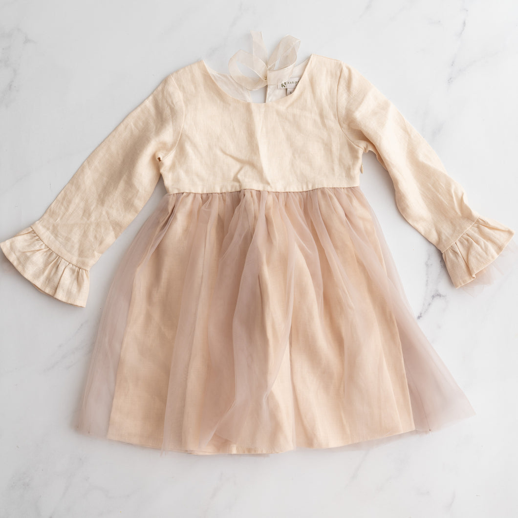 Karibou Ever After Linen Tutu (5Y)