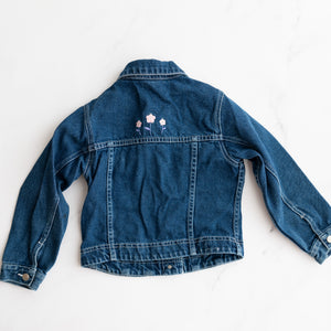 Vintage Pumpkin Patch Denim Jacket (6Y)