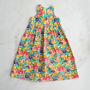Vintage Rug Ratz Floral Dress (7-8Y)