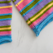 Load image into Gallery viewer, Relaxed Rainbow Striped Knit Jumper (6-8Y)
