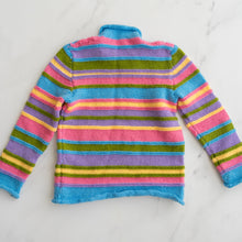 Load image into Gallery viewer, Relaxed Rainbow Striped Knit Jumper (6-8Y)
