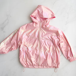 Pearly Pink Parka Jacket(6-8Y)
