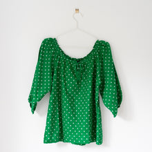 Load image into Gallery viewer, Repetoire Polka Dot Blouse (10-12)
