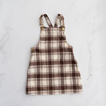 Load image into Gallery viewer, Max Studio Check Pinafore (6-7Y)
