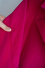 Load image into Gallery viewer, David Pond Fuschia Wool Coat (10-16)
