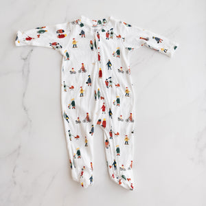Babu Street Strolling Onesie (3-6M)