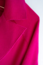 Load image into Gallery viewer, David Pond Fuschia Wool Coat (10-16)

