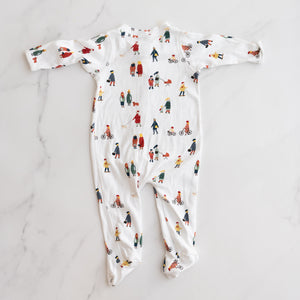 Babu Street Strolling Onesie (3-6M)