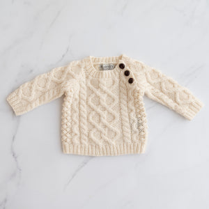 Blarney Aran Knit Jumper (3-6M)