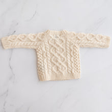 Load image into Gallery viewer, Blarney Aran Knit Jumper (3-6M)
