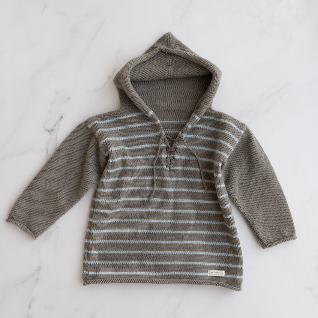 WeeBits Merino Knit Hoodie (2-4Y)