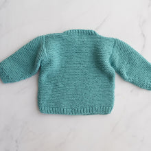 Load image into Gallery viewer, Teal Chunky Slouch Knit Jumper (2-4Y)
